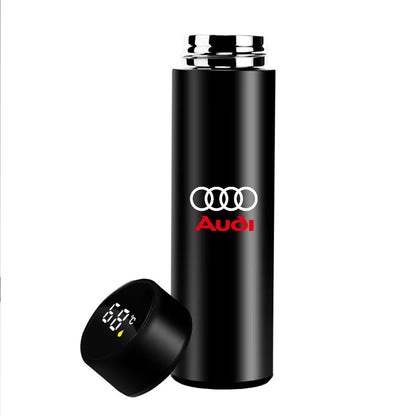 Thermos Bottle Smart Mug Temperature Display 304 Stainless Steel Vacuum Insulated Intelligent Cup for Audi Sline A4 B8 A3 8P A6L