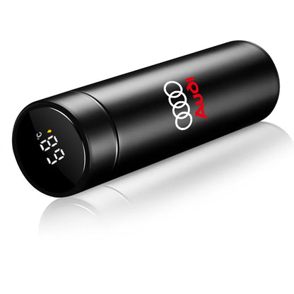 Thermos Bottle Smart Mug Temperature Display 304 Stainless Steel Vacuum Insulated Intelligent Cup for Audi Sline A4 B8 A3 8P A6L